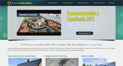 Desktop Screenshot of americafotovoltaica.com